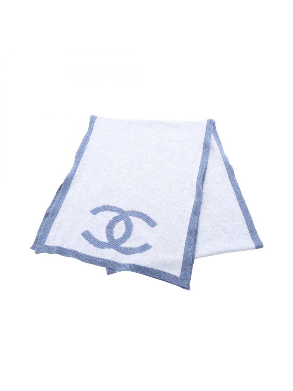 Chanel Coco Mark Scarf Stole Wrap Shawl #362812C12B
